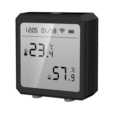 China Temperature and humidity sensor indoor Amazon hot Tuya wireless Wifi hygrometer thermometer indoor hygrometer 8051 for sale