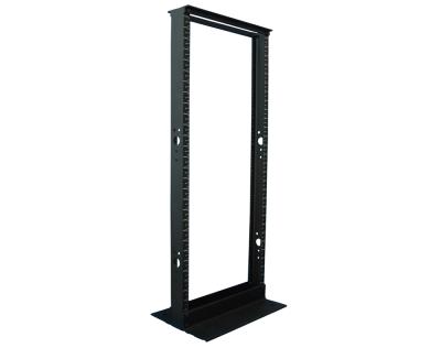 China Metal Network Server Rack Open Frame 12U/18U/22U/27U/32U/37U/42U/45U/47U 2 Posts Standing SPCC Server Rack for sale