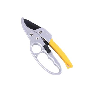 China Hand-protective pruner labor-saving sectional pruner garden handle fruit branch pruner anti-skid scissors for gardening for sale