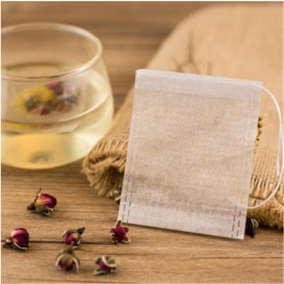 China Natural Biodegradable Corn Fiber Tea Bag / Empty Cornstarch Tea Bags for sale