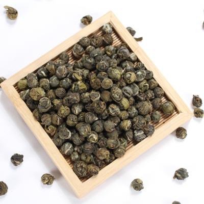 China Pure Handmade Loose Tea Black Jasmine Tea Pearl Jasmine Dragon Ball Green Tea for sale