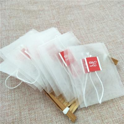 China Food Grade Aseptic Custom Heat Seal Nylon Mesh Tea Bag Packaging Pouch Bag For Tea for sale