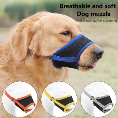 China Pet Mask Anti-barking and Anti-biting Dog Muzzle Breathable Mesh Pet Muzzle Anti-ingestion Pet Supplies for sale