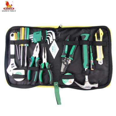 China 23pcs Portable Home Repair Tool Kit Portable Home Repairing DIY Tools Tool Kit Gift Promotional Tool With Bag for sale