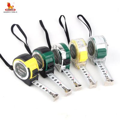 China 3Meter 5M 7.5M Soft Retractable Metal Retractable Inch Metric Measuring Tape Steel Measuring Tapes for sale