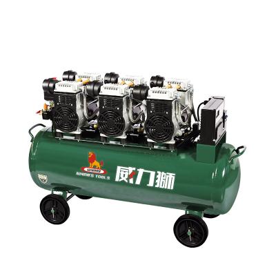 China High Efficiency Industrial Capacity 30/40/50/70L Air Compressor Machinery Reasonable Prices Low Noise Oil Free Air Compressors With Tank And Dryer for sale