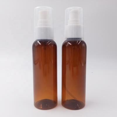 China Amber PET Alcohol Spray Hand Sanitizer Plastic Bottle Wholesale Cosmetics 60ml 100ml 120ml 150ml 200ml 250ml 300ml 500ml 10000ml for sale