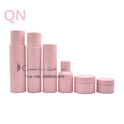 China Cosmetics/Other Industry China Factory Custom Color 60ml Toner And Lotion Bottles And 30g Face Wash Soft Squeeze Tubes For PET Plastic Cosmetic Packaging for sale