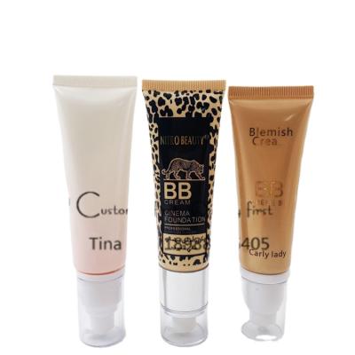 China 20ml Cosmetic Empty BB Cream HDPE/ABL Soft Plastic Tubes For Care Cosmetic Custom Size Packaging Tubes for sale