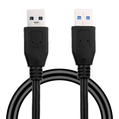 China Speaker 0.5M Usb 3.0 Male Charging Cables To One Male Usb To Usb Cable Cord for sale