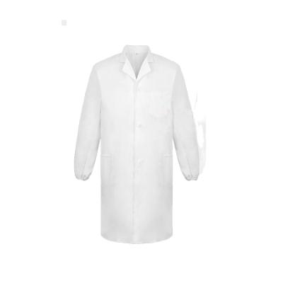 China Breathable Hospital Uniforms White Lab Coats Comfortable 100% Cotton Medical Workwear Professional Hospital Scrubs Uniforms Doctor Wear for sale