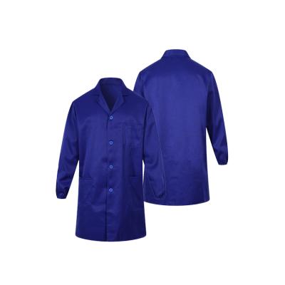 China Wholesale Protective for Adults Blue Workwear Lab Coat Workshop Clothes for sale