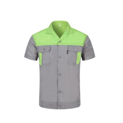 China Work Sleeve Work Wear Engineering Factory Workwear Uniforms Custom Short Shirts for sale