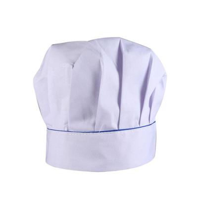 China Stylish custom professional chef hat restaurant chef hat for hotel kitchen cafe bar chef's cooking hats with logo for sale