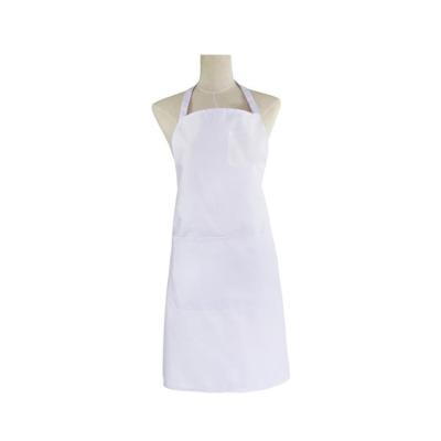 China Customized Cotton Cleaning Chef's Kitchen Apron Eco-Friendly Aprons With Pocket for sale