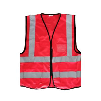 China Reflective Vest Construction Workers Water Proof Safety Reflective Vest for sale