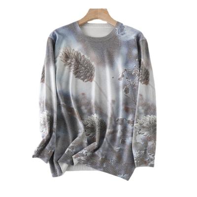 China New Style Breathable PT Thick Casual Computer Knitted Jacquard Knit Guangzhou Modest Sweater for sale