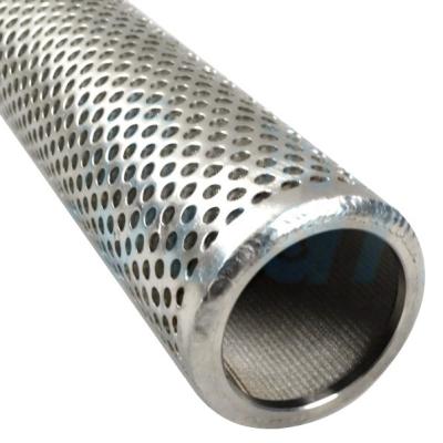 China Factory straight seam welded stainless steel filter tube for sale