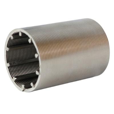 China Construction worksÂ   1.0mm Slot Stainless Steel Wedge V Shaped Wire Filter Continuous Wire Wrap Screen for sale