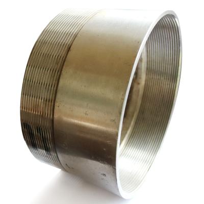 China Construction worksÂ   Slot 0.5mm L 2.85m AISI 316L Stainless Steel Slot DN 80mm Continuous Wire Wrapped Screen With Threaded for sale