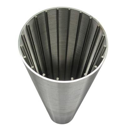 China Construction worksÂ   stainless steel screen tubes wedge wire filter for sale