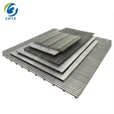 China Garment Shops Stainless Steel Wedge Wire Panel Flat Panel To Separate Solid for sale