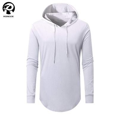 China Custom Men's Oversized Anti-pilling Long Sleeve Pullover Aplet Blank Hoodie for sale