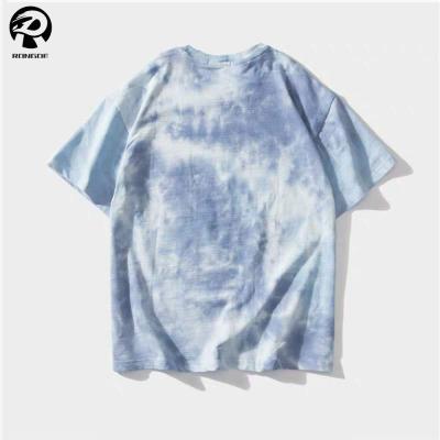 China Tie Dye Anti-Shrink T-Shirts Custom Printing Unisex Customization for sale