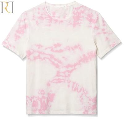 China Anti-Shrink Custom Logo Women's Summer Casual T-shirt Printing Custom Tie Dye for sale