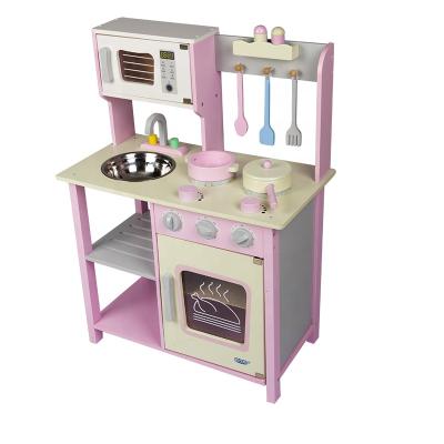 China New Hot-selling Plastic Children's Kitchen European Style Parent-child Interactive Toys Pretend Cooking Toys for sale