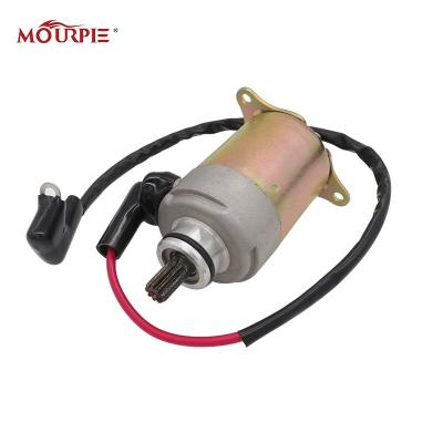 China Mopai Motorcycle Starter Motor Aluminum Waterproof DC AC IP67 Electric Motor Starter for GY6 YABEN 125 150 cc DS 125 150 CCW 9T DC for sale