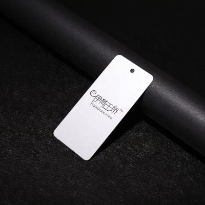 China New viable china designs nice paper design luxury jewelry hangtag custom thick e your own logo apparel hanger tag for sale