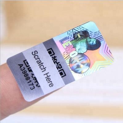 China Waterproof Customized Authenticity Security Hologram Sticker Label for sale