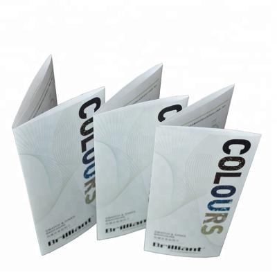 China paper & Professional catalogs and cardboard brochures printing folded flyer printing/tri folded leaflet printing&booklet for sale