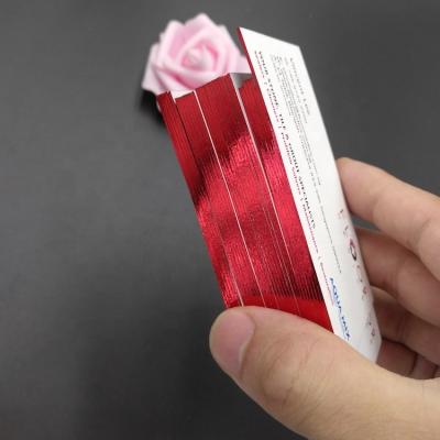 China paper & Cheap Price Cardboard Edge Coloring Printing Nice Design Special Paper Custom Business Cards for sale