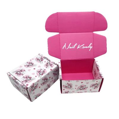 China Logistics Packaging Custom Logo Printing Folding Corrugated Packaging / Mailing Box Shipping for sale