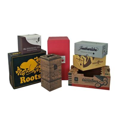 China Recycled Materials Wholesale Custom Printing Unique Style Corrugated Paper Shipping Boxes With Logo for sale