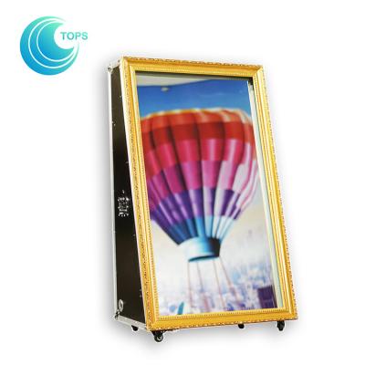 China Most Popular selfie 55 Inch Magic Mirror Photo Booth Touch Screen Photo Booth for fashion show for sale