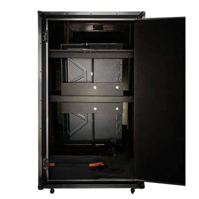 China Digital 55 Inch Magic Photo Booth , Mirror Photobooth With Flight Case for sale