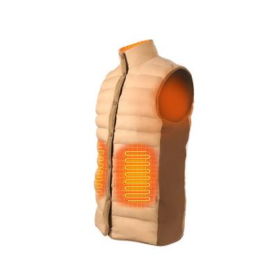 China Unisex Anti-wrinkle Men's and Women's Rechargeable Temperature Control Heating Men's Passionate Vest for sale