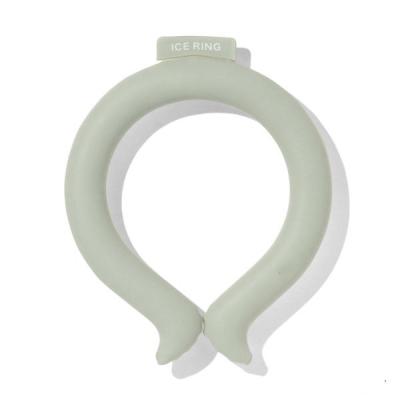 China PCM Multifunctional Warm Cold Neck Ring Automatic Cooling Ice Circle Neck Sale Cooling Tube for sale