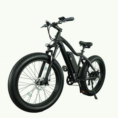 China Aluminum alloy 26x4.0 fat tire electric mountain bike for man for sale