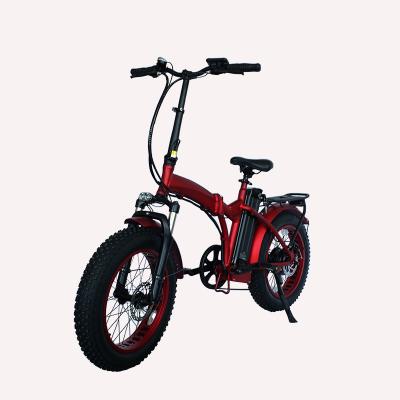 China High quality aluminum alloy electric bike folding fat tire with fat tire in stock for sale