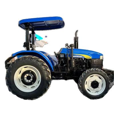 China Agricultural Farms Tractor SNH704 New-Holland 70HP 4WD Good Quality Used Farm Tractor for sale