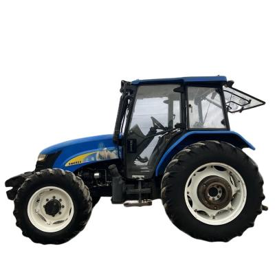 China With Cabin Tractor Shanghai New Holland SNH 804 80HP 4WD Chinese Tractor With Cabin for sale