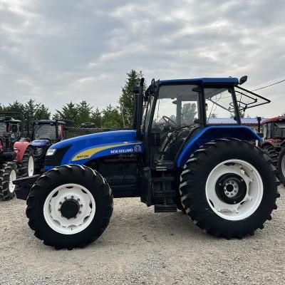 China Farms used new snh1304 Holland 4WD tractor with high quality and good price for sale