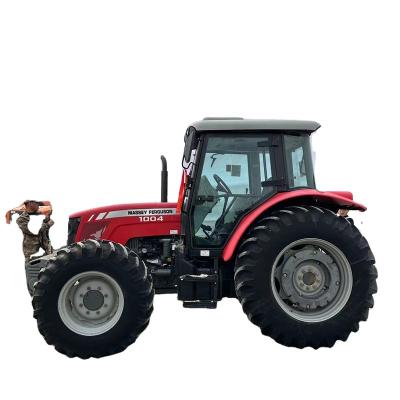 China Farms Lower Price MASSEY FERGUSON 100HP MF1004 4WD Tractors Agricultural Machinery for sale