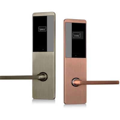 China Apartment/Hotel/Offices Design Special Security Smart Door Lock Sets RFID Card Hotel Lock System Software for sale