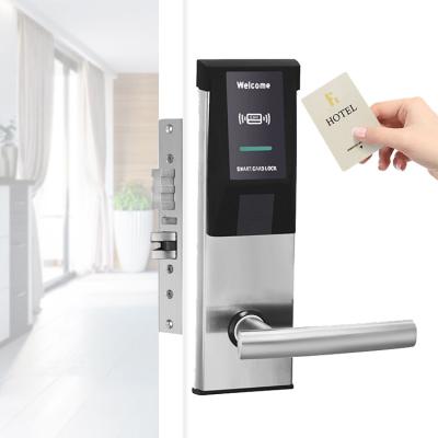 China Apartment / Home / Hotel / Hotel Lock Stainless Steel RFID Digital Offices DSR261 Door With Card Access For Hotel for sale