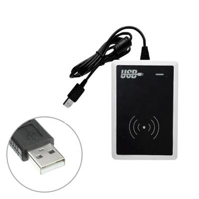 China Easloc 125khz hotel lock management system left USB Rfid card encoder for hotel door lock system for sale